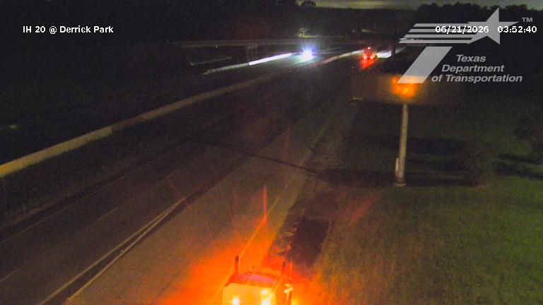 Live snapshot from IH20 at Derrick Park