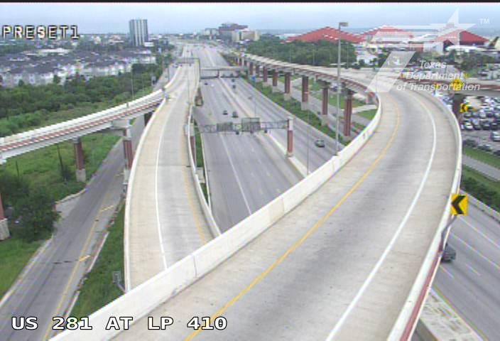 Live snapshot from US 281 at LP 410