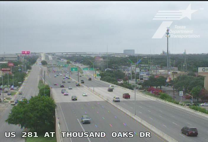 Live snapshot from US 281 at Thousand Oaks Dr