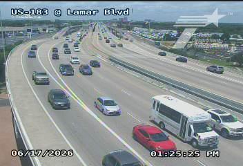 Live snapshot from US-183 @ Lamar Blvd