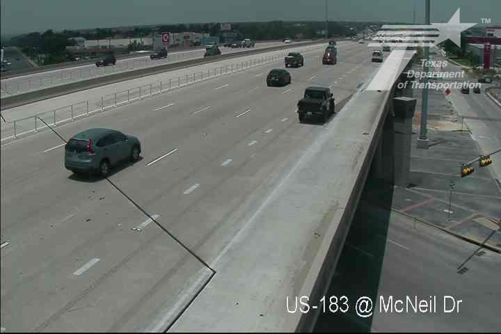 Live snapshot from US-183 @ McNeil Dr