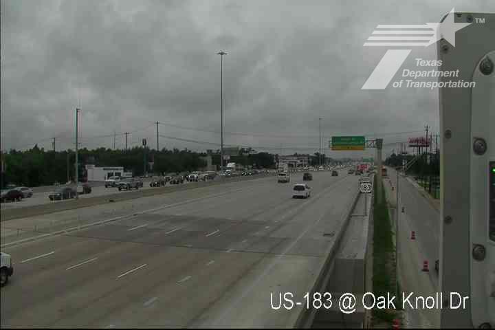 Live snapshot from US-183 @ Oak Knoll Dr