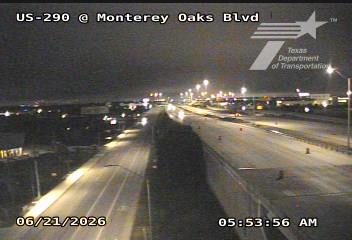 Live snapshot from US-290 @ Monterey Oaks Blvd