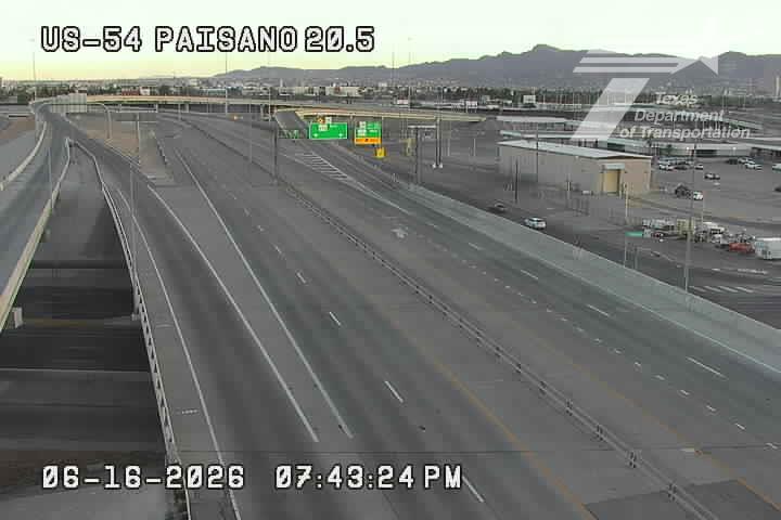 Live snapshot from US-54 @ Paisano