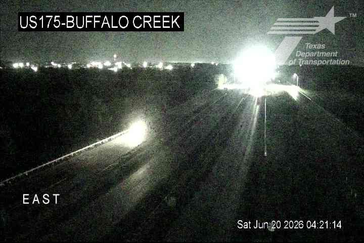 Live snapshot from US175 @ Buffalo Creek