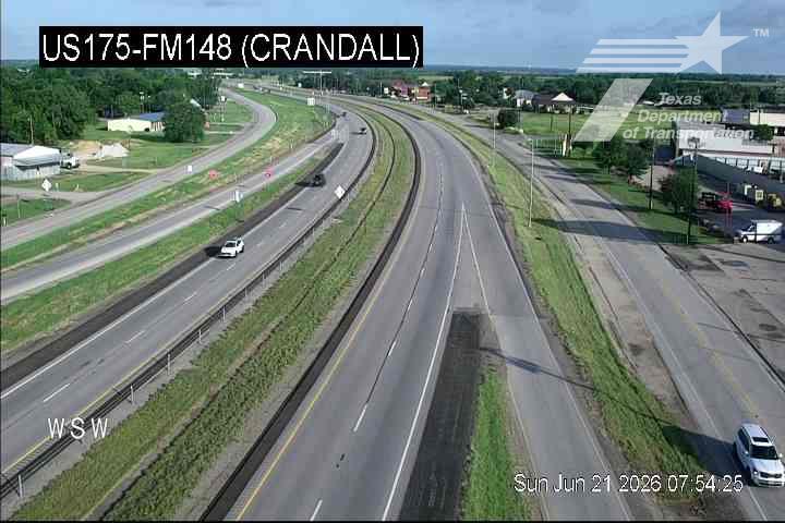 Live snapshot from US175 @ FM148 (Crandall)