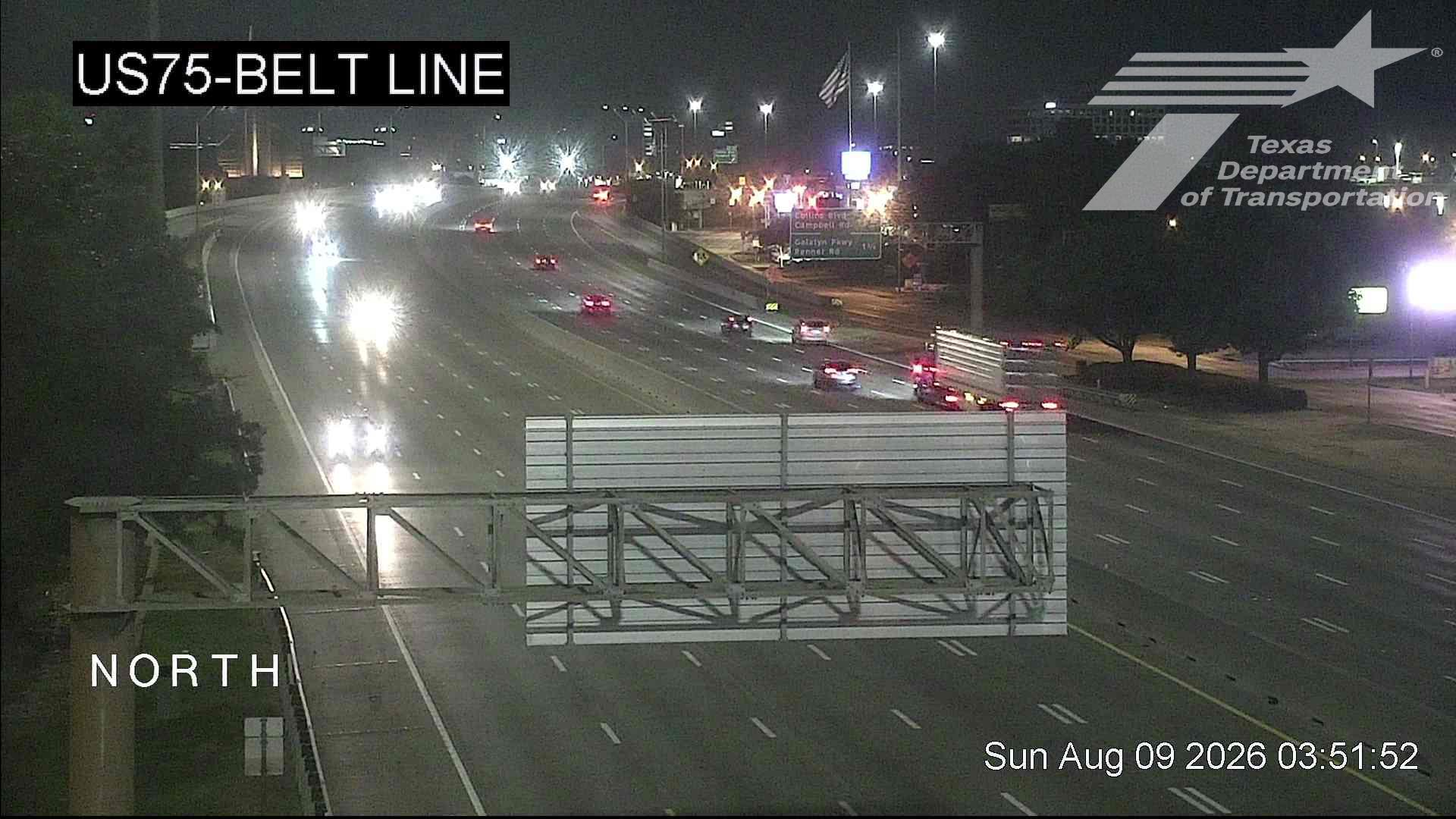 Live snapshot from US75 @ Beltline