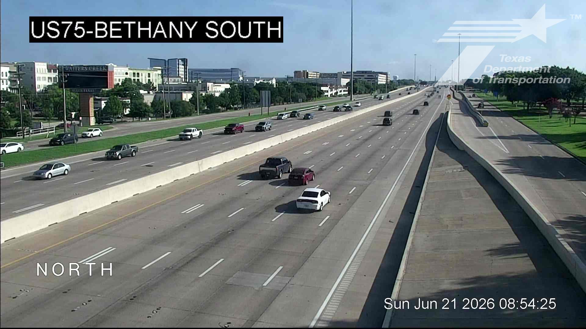 Live snapshot from US75 @ Bethany South