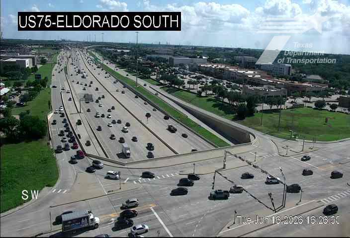 Live snapshot from US75 @ Eldorado South