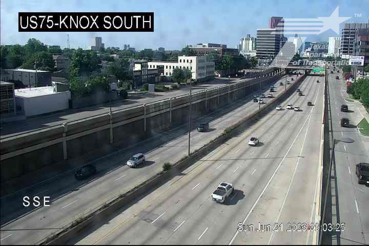 Live snapshot from US75 @ Knox South