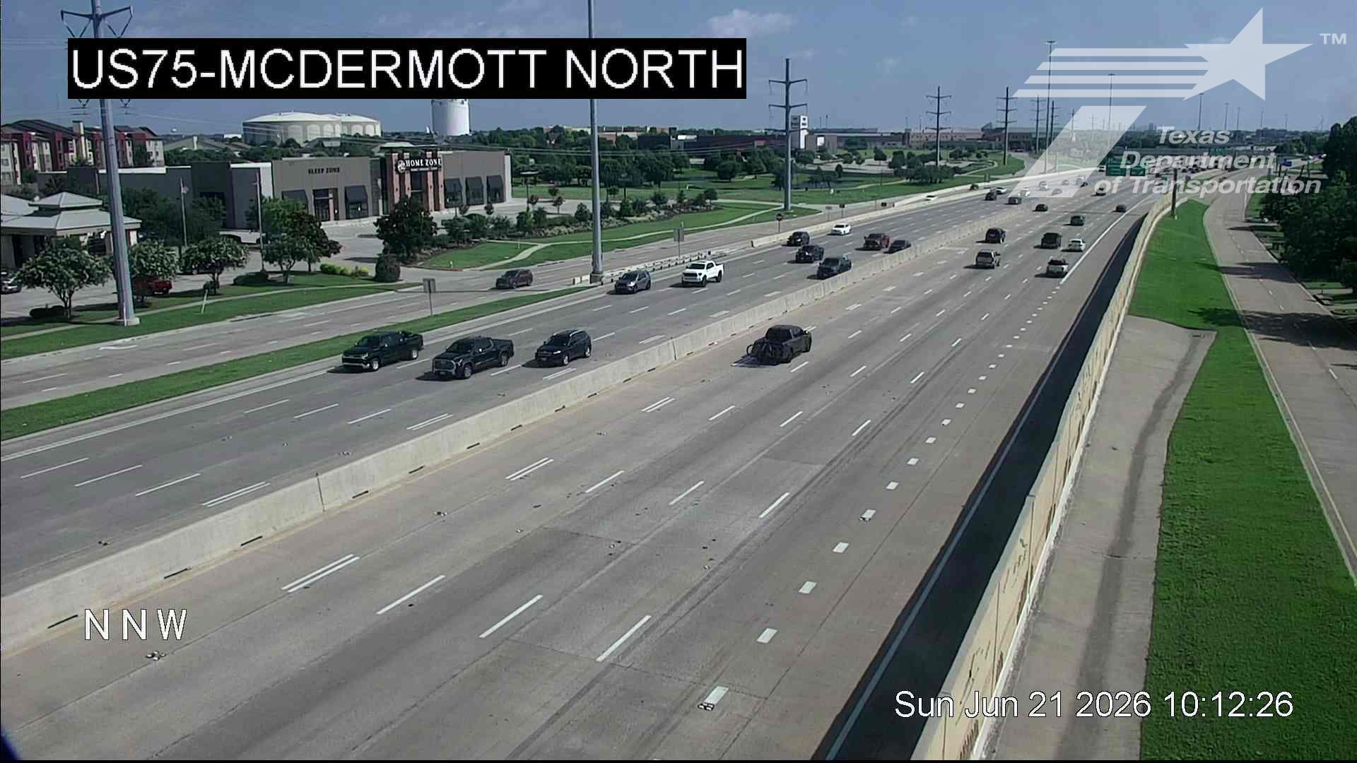Live snapshot from US75 @ McDermott North