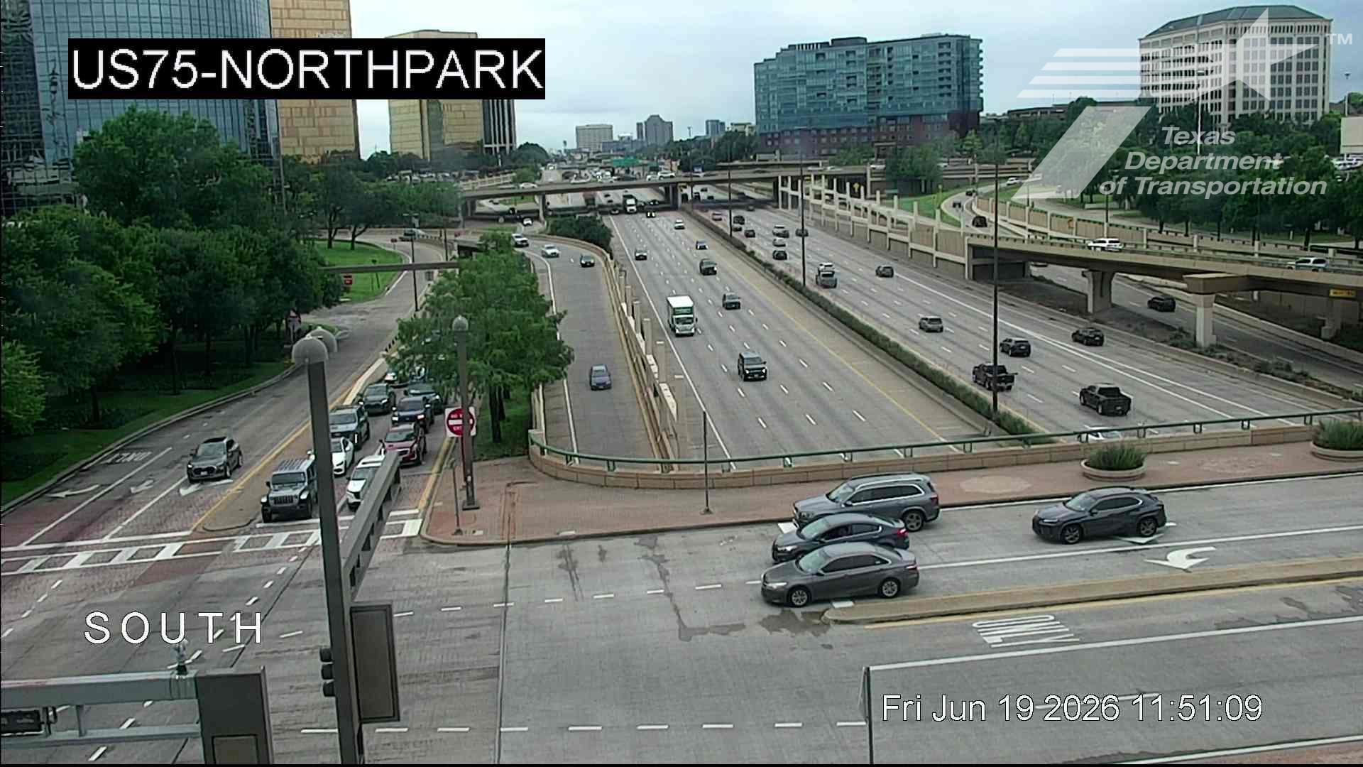 Live snapshot from US75 @ NorthPark