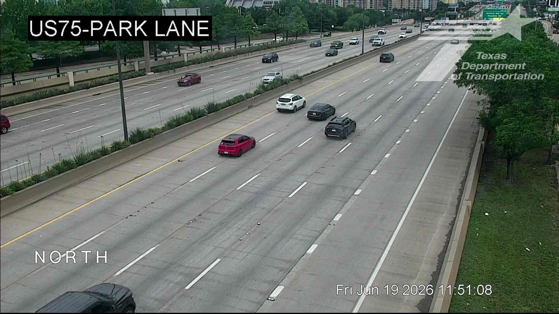 Live snapshot from US75 @ Park Lane