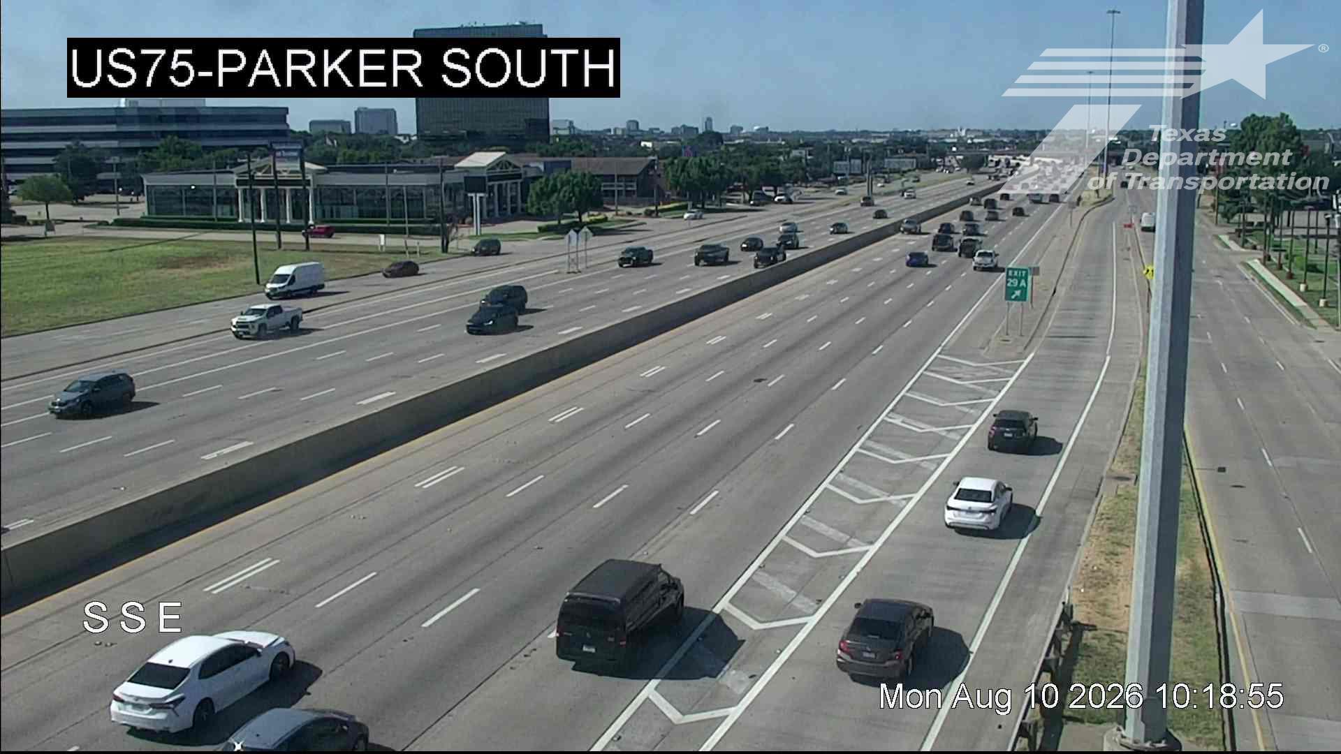 Live snapshot from US75 @ Parker South