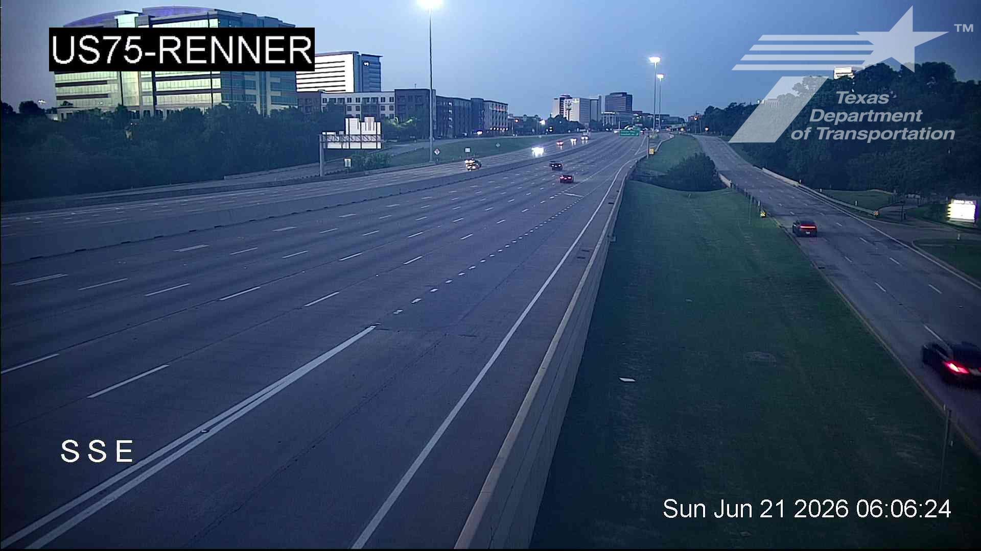 Live snapshot from US75 @ Renner