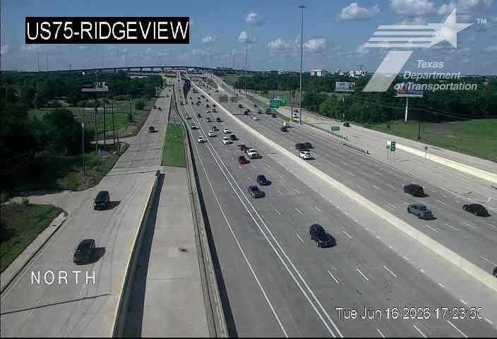 Live snapshot from US75 @ Ridgeview