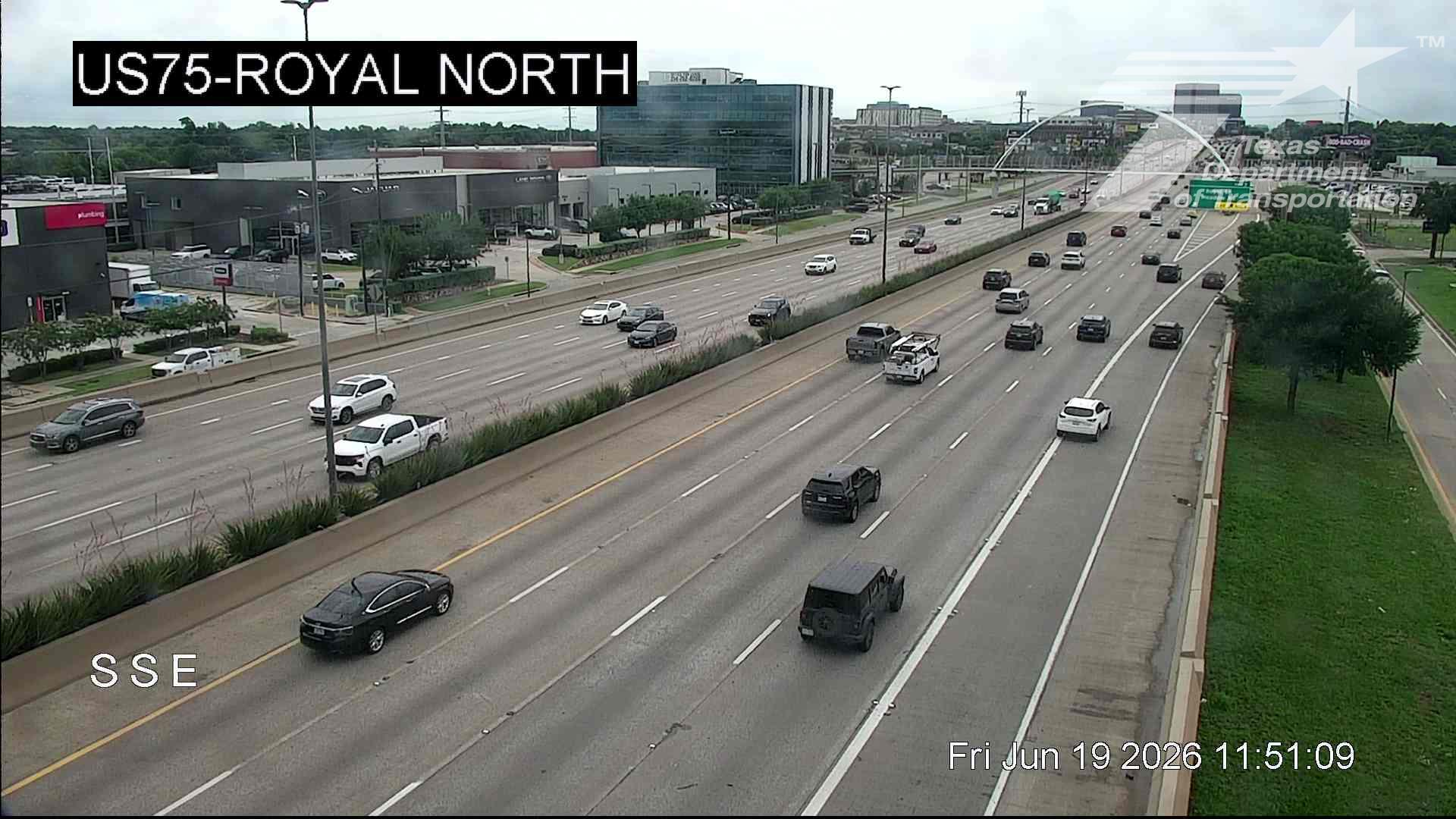 Live snapshot from US75 @ Royal North