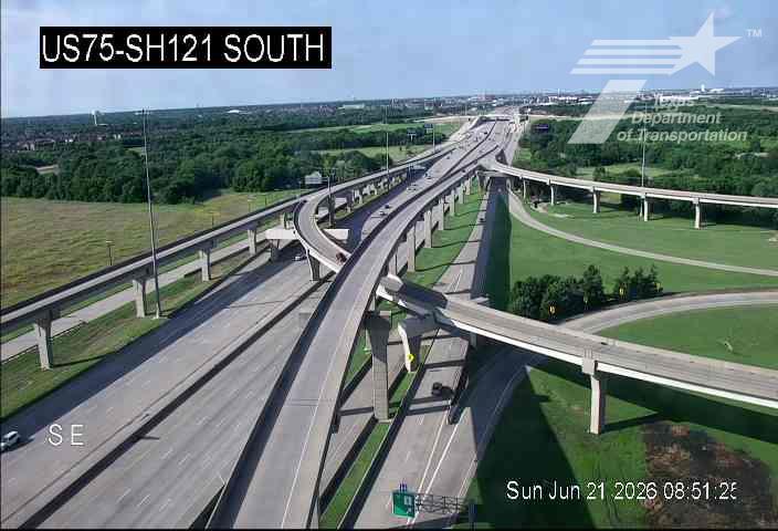 Live snapshot from US75 @ SH121 South