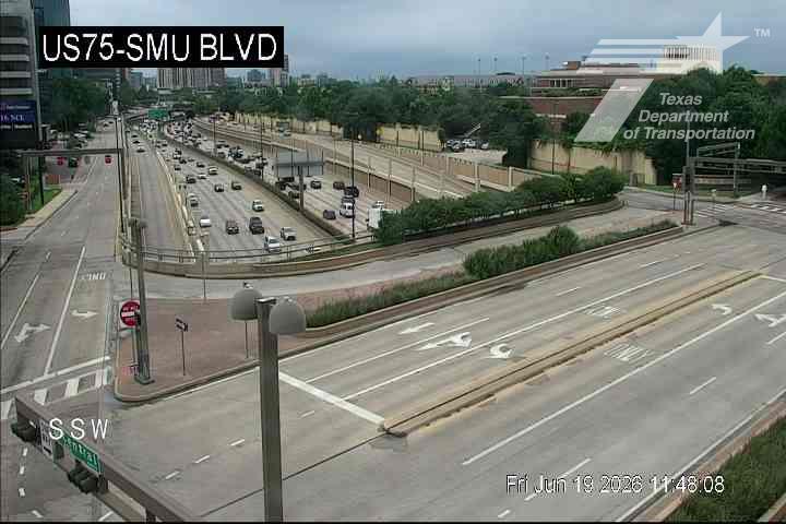 Live snapshot from US75 @ SMU Blvd.
