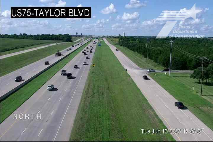 Live snapshot from US75 @ Taylor Blvd