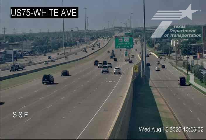 Live snapshot from US75 @ White Ave