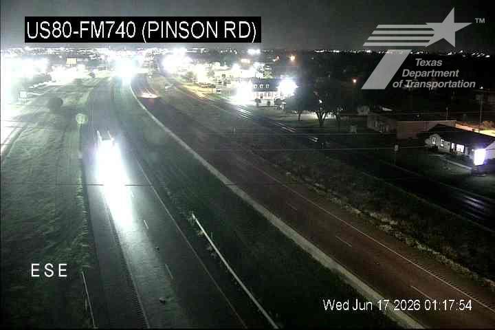 Live snapshot from US80 @ FM740 (Pinson Rd)