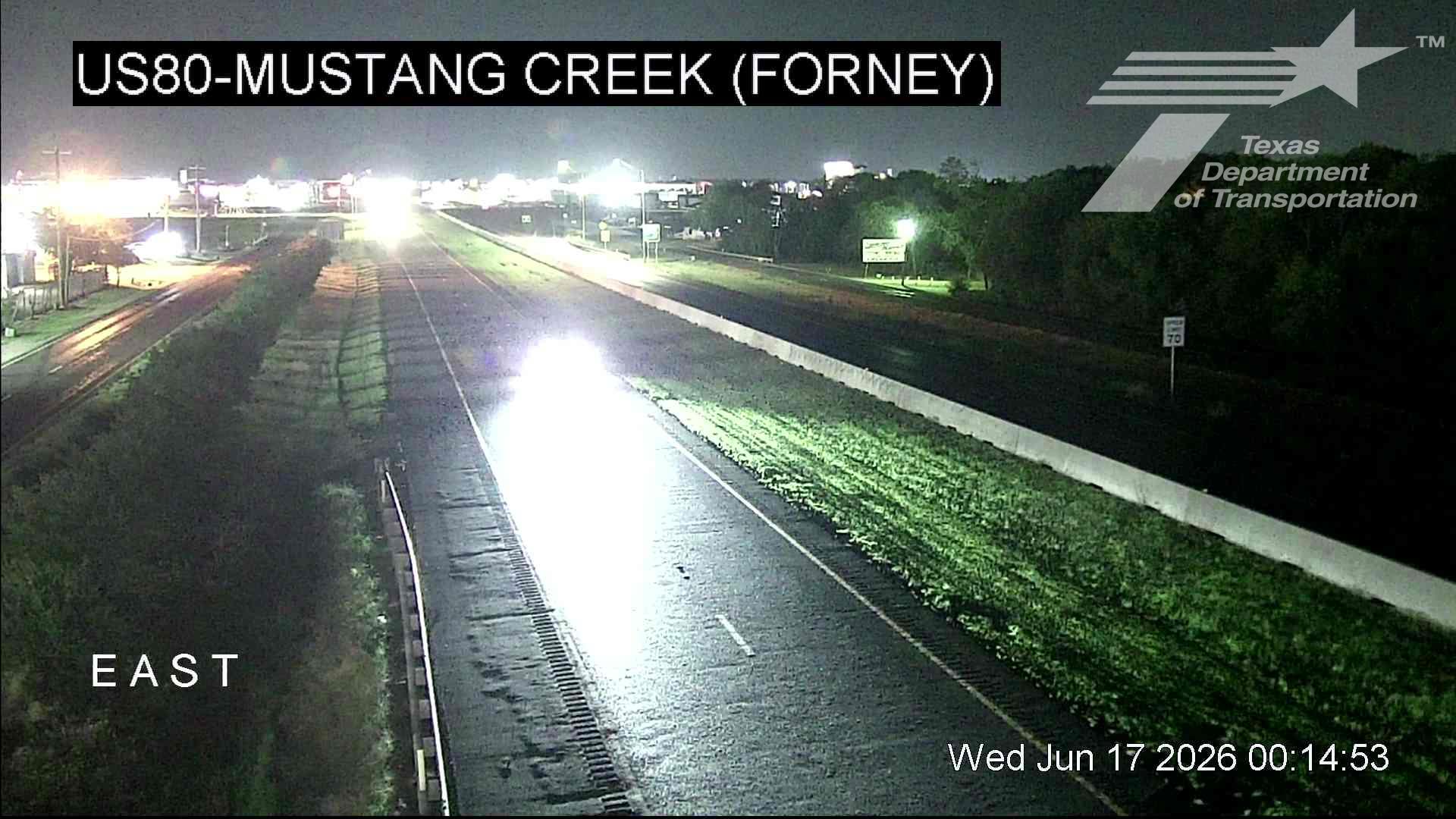Live snapshot from US80 @ Mustang Creek