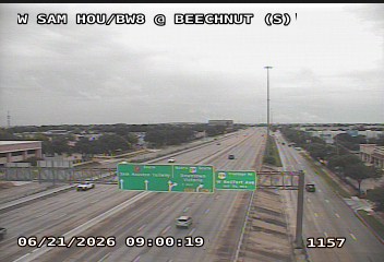 Live snapshot from W Sam Hou BW 8 @ Beechnut (S)