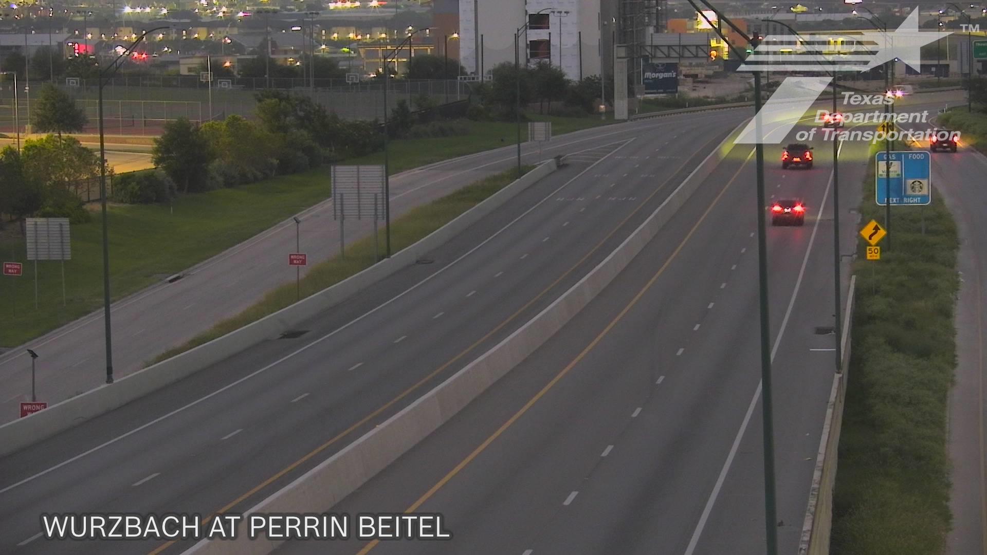 Live snapshot from Wurzbach Pkwy at Perrin Beitel Rd